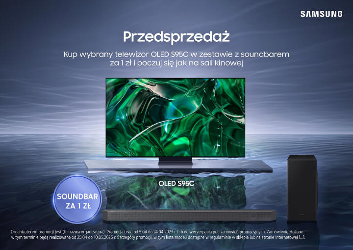 Startuje przedsprzedaż telewizora Samsung OLED S95C