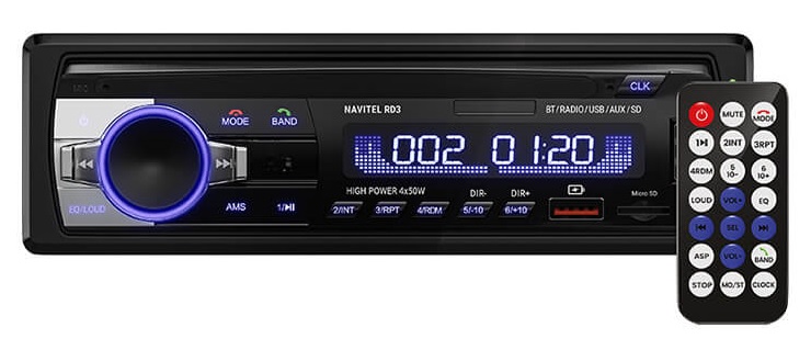 NAVITEL RD3 i RD5 – radioodtwarzacze samochodowe z Bluetooth