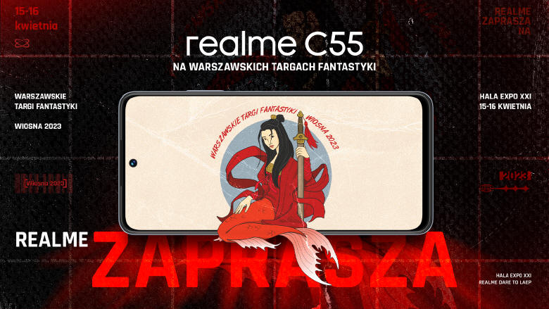realme zaprasza na Warszawskie Targi Fantastyki