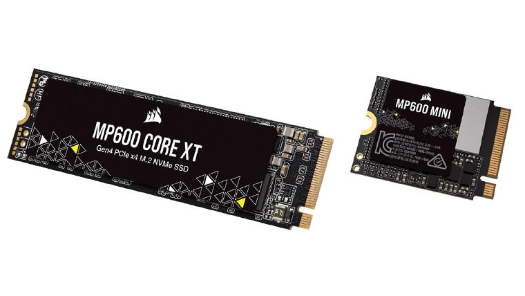 CORSAIR - dyski M.2 NVMe SSD MP600 MINI i MP600 CORE XT