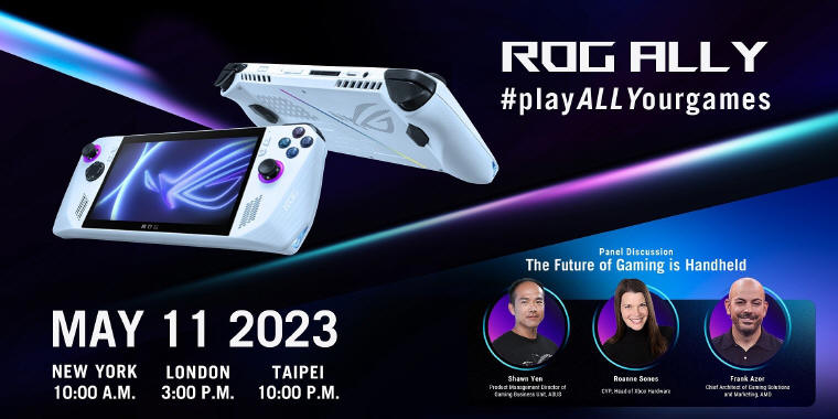 ASUS zapowiada ROG Ally – mobilną konsolę z systemem Windows