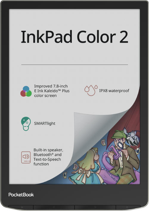 PocketBook InkPad Color 2: ulepszony ekran, wodoodporno i gonik