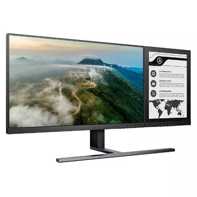 Philips 24B1D5600 - Monitor z dodatkowym wyświetlaczem E Ink