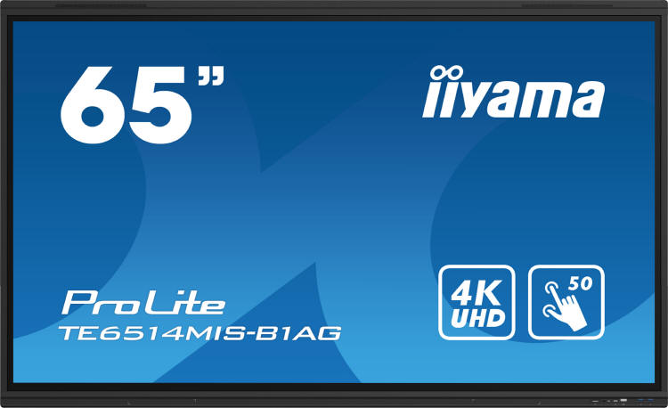 iiyama prezentuje nowe interaktywne ekrany dotykowe 4K z SERII TE14