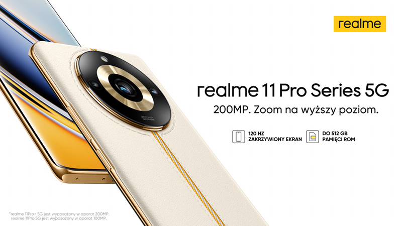 Premiera nowych produktów realme z serii realme 11 Pro