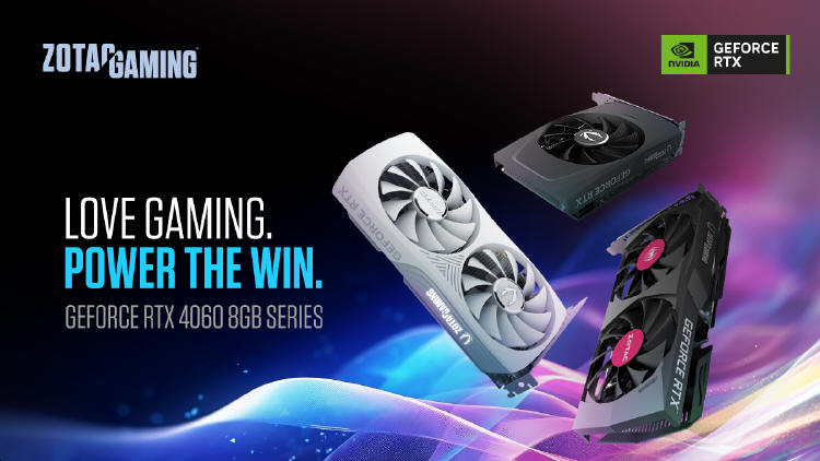 ZOTAC GAMING ogłasza premierę serii NVIDIA GeForce RTX 4060