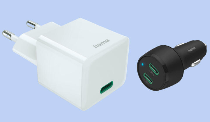 Hama - nowe ładowarki GaN o mocy 30 W i 45 W