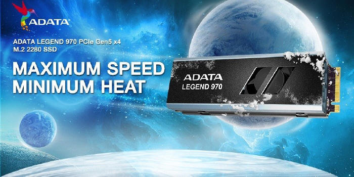 ADATA prezentuje ultraszybki dysk SSD LEGEND 970 PCIe Gen5