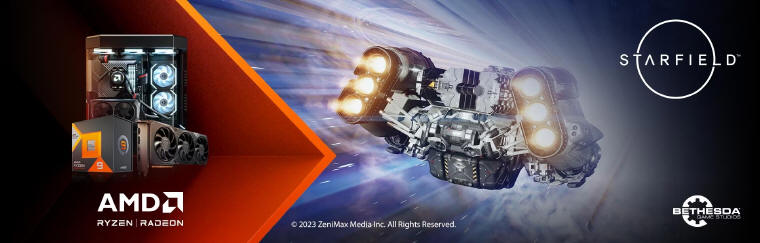 AMD - Przygotuj PC na Starfield i zdobądź grę gratis
