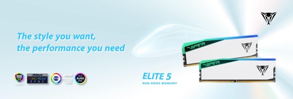 Patriot Viper prezentuje Viper Elite 5 DDR5