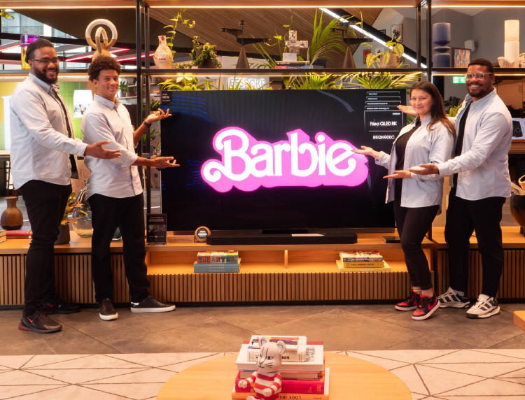 BARBIE - współpraca Samsung oraz Warner Bros. Pictures