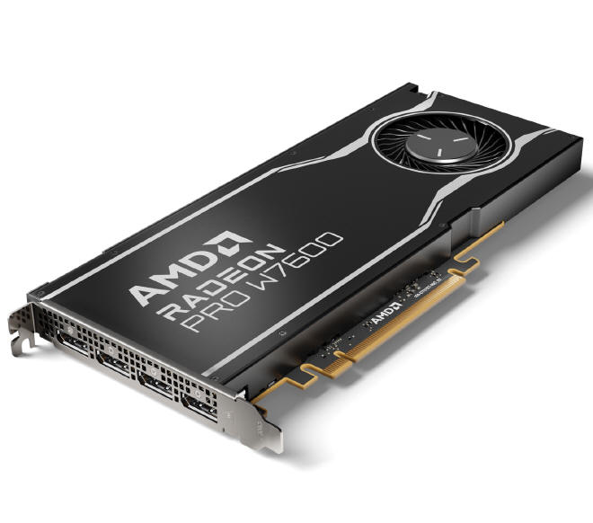 AMD - Nowe profesjonalne karty graficzne Radeon PRO W7600 i W7500