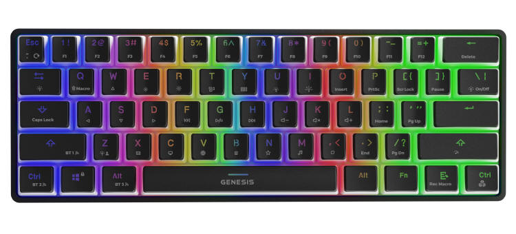 Genesis Thor 660 — nowa wersja z przełącznikami Gateron Brown