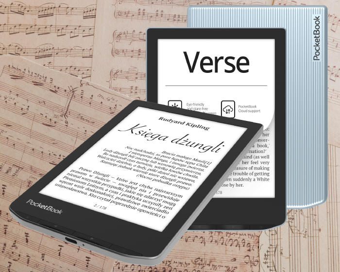 Sześciocalowe PocketBook Verse i PocketBook Verse Pro