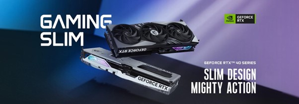 MSI prezentuje karty graficzne GeForce RTX z serii GAMING SLIM