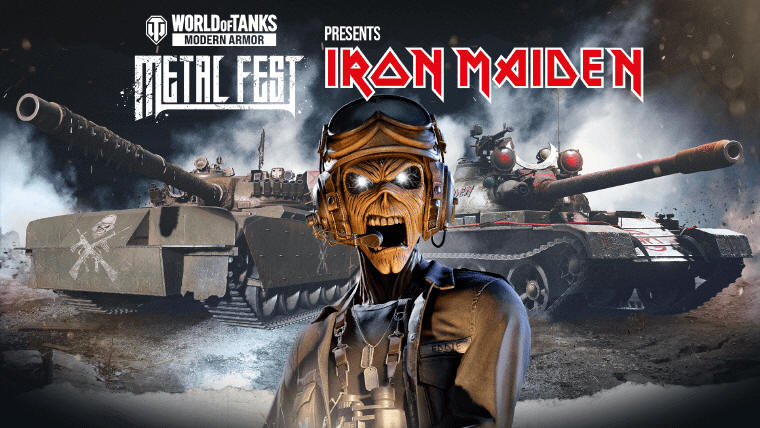 Iron Maiden dołącza do Metal Fest w World of Tanks Modern Armor