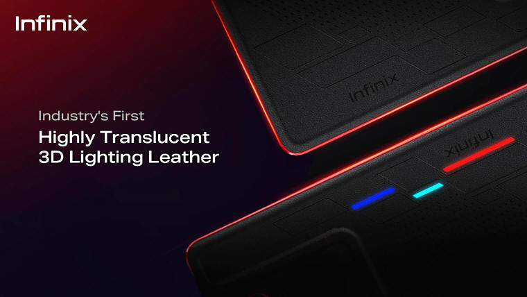 Infinix prezentuje innowacyjną technologię 3D Lighting Leather