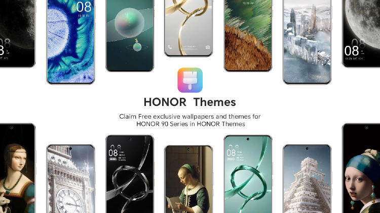 HONOR 90 – nowe, darmowe motywy oraz tapety