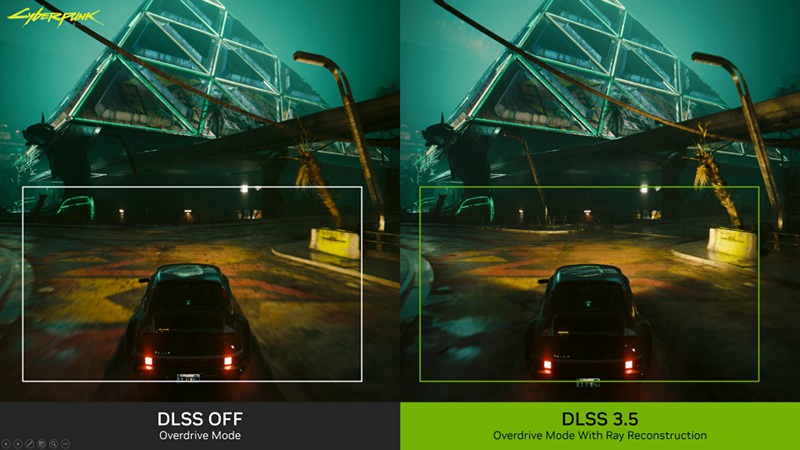 NVIDIA DLSS 3.5 od 21 września w Cyberpunk 2077 i Chaos Vantage