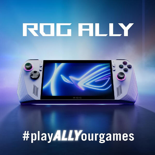 ASUS ROG Ally z procesorem AMD Ryzen Z1
