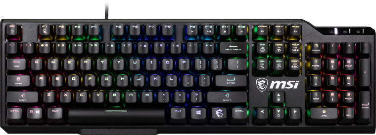 MSI VIGOR GK41 - Nowa seria klawiatur mechanicznych