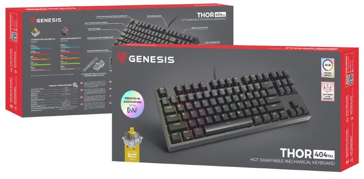 Genesis Thor 404 TKL - premiera