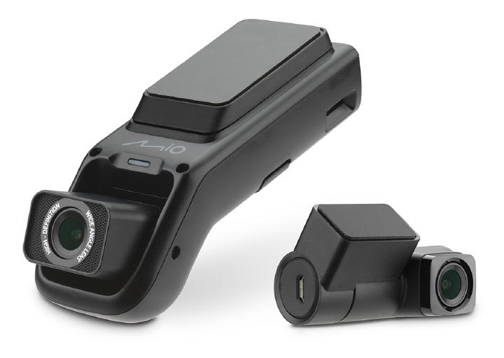 Mio MiVue J756DS – dyskretny zestaw 2 kamer samochodowych