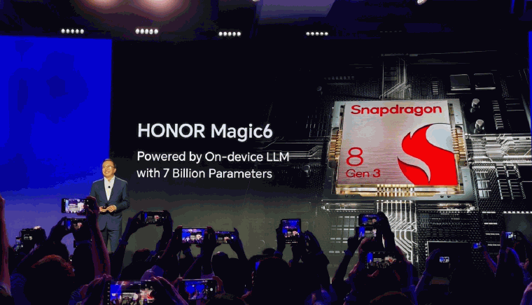 HONOR Magic6 - algorytm LLM i procesor Snapdragon 8 Gen 3