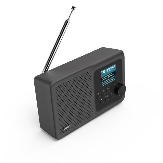 Hama DR5BT DAB/DAB+ z dyskretnym ekranem LCD