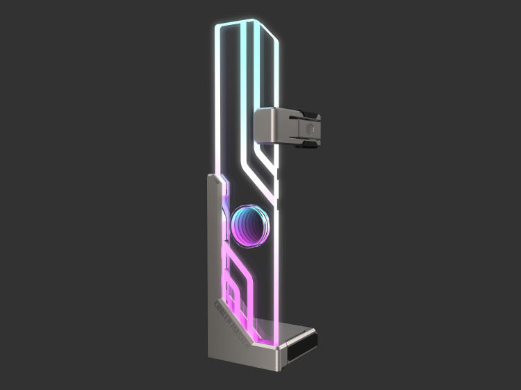 Cooler Master: Atlas ARGB — stylowy wspornik do karty graficznej