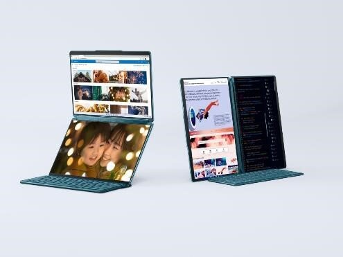 Lenovo - Nowy, większy dwuekranowy Yoga Book 9i
