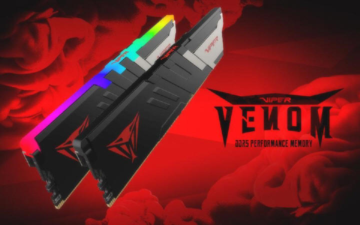 VIPER Gaming - jeszcze szybsze moduy pamici VIPER VENOM DDR5