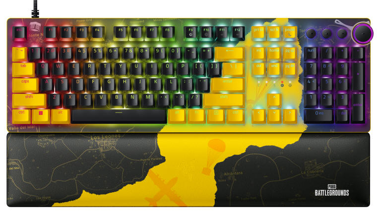 Peryferia Razera z motywami graficznymi PUBG: BATTLEGROUNDS