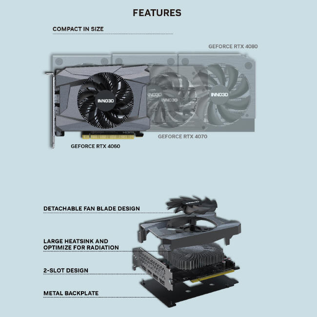 INNO3D GeForce RTX 4060 Compact