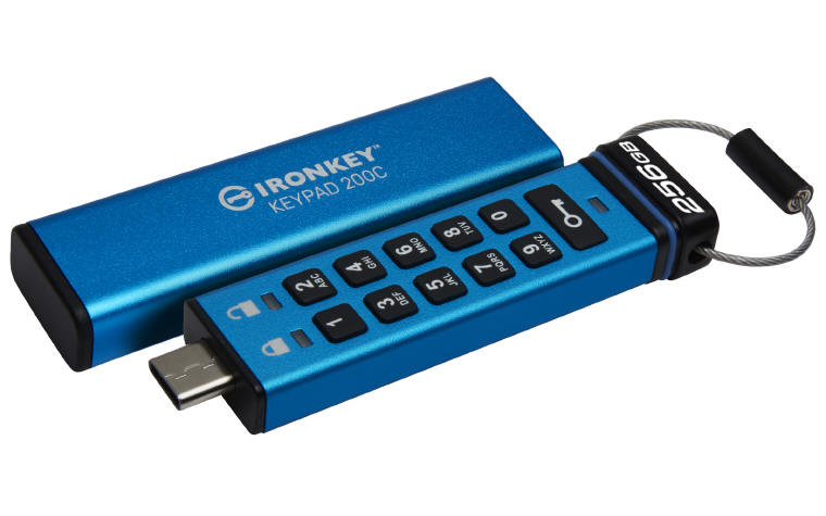 Kingston wprowadza szyfrowany nośnik IronKey Keypad 200C