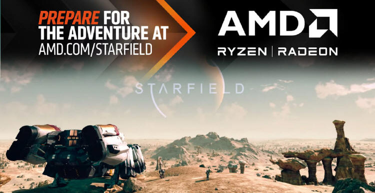 Gracze z kartami AMD Radeon, są już gotowi na premierę Starfield