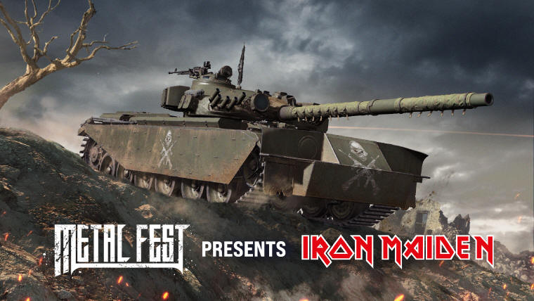 Iron Maiden dołącza do Metal Fest w World of Tanks Modern Armor