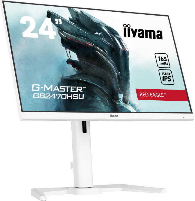 iiyama G-Master GB2470HSU-W5 - Szybki monitor w bieli...