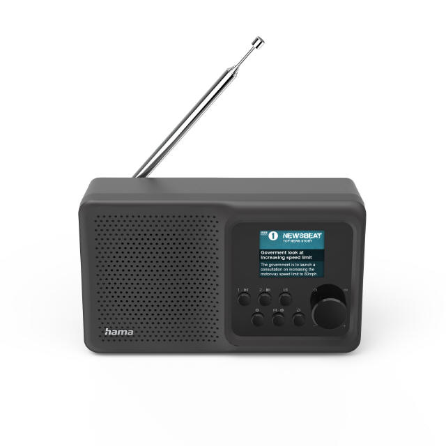 Hama DR5BT DAB/DAB+ z dyskretnym ekranem LCD