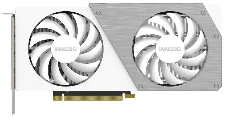 INNO3D GeForce RTX 4060 Ti 16 GB Twin X2 OC White
