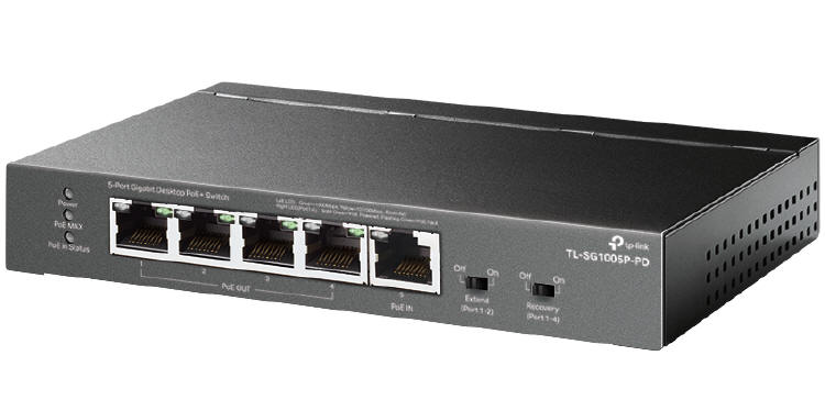 TP-Link prezentuje dwa przełączniki zasilane przez PoE
