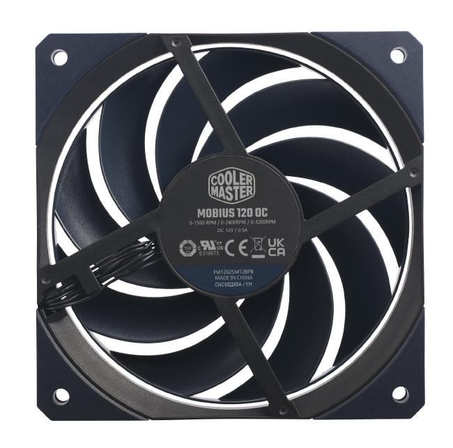 Cooler Master Mobius 120 OC — premiera nowego wentylatora