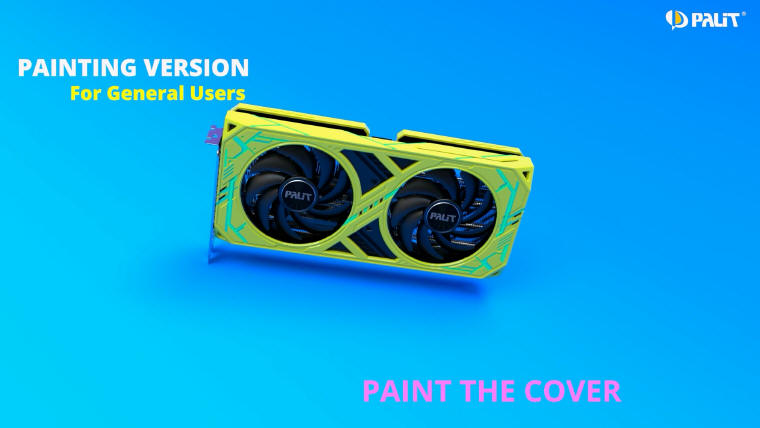 Stwórz własną kartę Palit GeForce RTX 4070 Dual w programie Maker