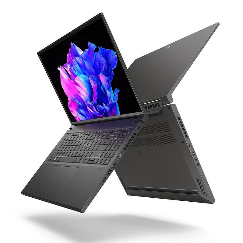 Acer Swift X 16 z AMD Ryzen 7040 i kartą graficzną GeForce RTX 40
