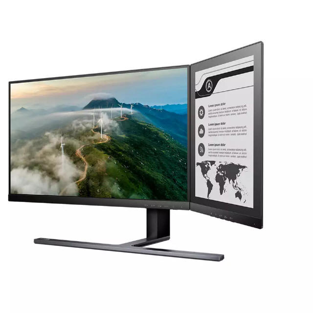 Philips 24B1D5600 - Monitor z dodatkowym wyświetlaczem E Ink