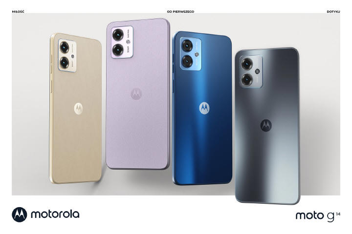 Nowa motorola moto g14 debiutuje w sieci Plus