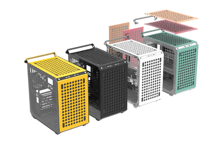 Cooler Master - Qube 500 Flatpack oraz MasterLiquid Atmos