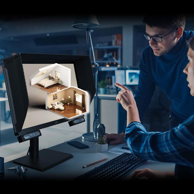 Acer SpatialLabs View Pro 27 - obraz 3D bez okularów