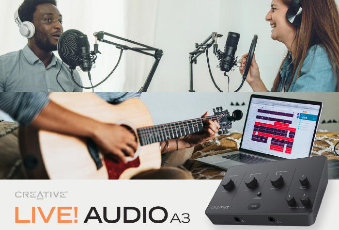 Creative Live! Audio A3 - Zewnętrzny interfejs USB