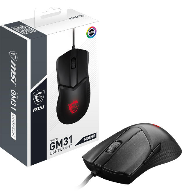 MSI prezentuje musz CLUTCH GM31 LIGHTWEIGHT WIRELESS